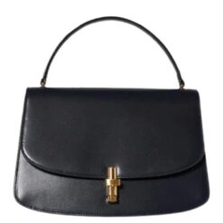 LA GARCONNE THE ROW SOFIA 10.00 HANDBAG — BLACK