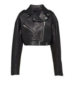 PRADA LEATHER BIKER JACKET