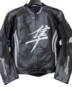 SUZUKI HAYABUSA MOTORBIKE RACING LEATHER JACKET