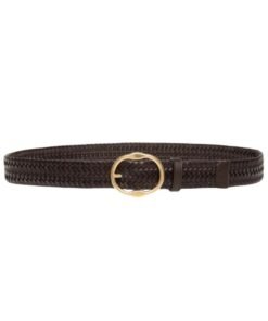 BALLY EMBLEM 35MM BELT IN LEATHER