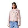 versace biker jacket women - Side View