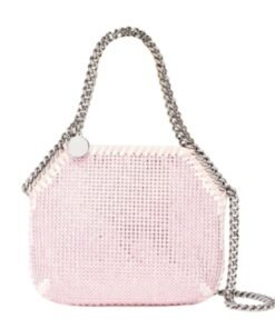 STELLA MCCARTNEY FALABELLA CRYSTAL MINI SHOULDER BAG