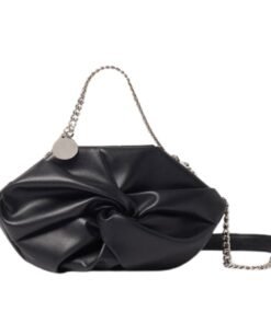 STELLA MCCARTNEY FALABELLA TWIST-FRONT SHOULDER BAG