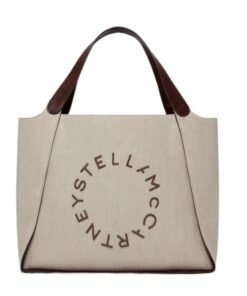 STELLA MCCARTNEY LOGO LARGE TOTE BAG