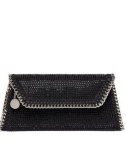 STELLA MCCARTNEY FALABELLA CRYSTAL HOTFIX CLUTCH