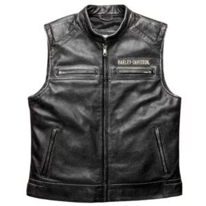 Harley Davidson Mens Motorcycle Leather Vests