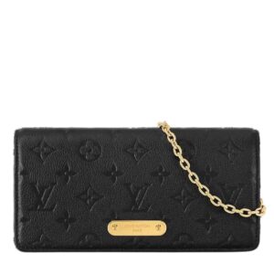 LOUIS VUITTON WALLET ON CHAIN LILY