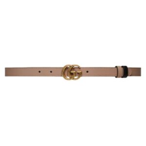 GUCCI GG MARMONT REVERSIBLE THIN BELT