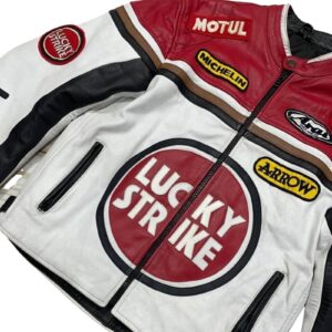 Lucky Strike Racing Leather Jacket