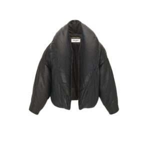 SAINT LAURENT CASSANDRE PUFFER JACKET IN LAMBSKIN
