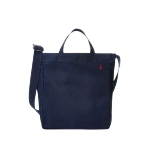 RALPH LAUREN CANVAS SHOPPER TOTE