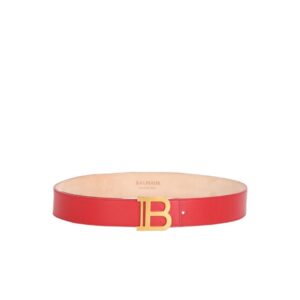 BALMAIN HIGH SUMMER CAPSULE - LEATHER B-BELTBELT