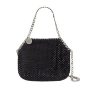 STELLA MCCARTNEY FALABELLA CRYSTAL MESH MINI TOTE BAG