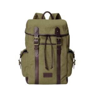 RALPH LAUREN LEATHER-TRIM CANVAS