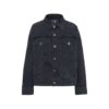BALMAIN WORN EFFECT DENIM JACKET