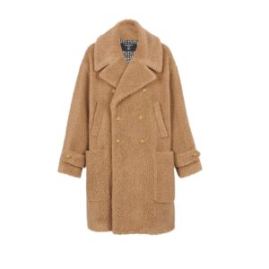  BALMAIN LONG DOUBLE BREASTED COAT