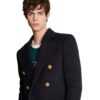 BALMAIN SHORT MILITARY STYLE COAT - Product View