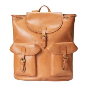 RALPH LAUREN HERITAGE LEATHER BACKPACK