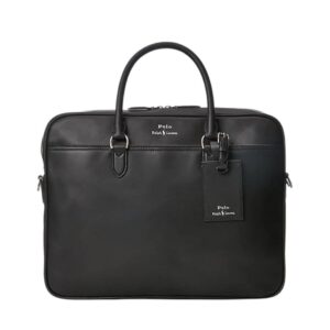 RALPH LAUREN LEATHER BRIEFCASE BAG