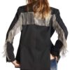 DSQUARED2 CRYSTAL FRINGED BLAZER - Product View