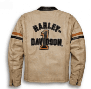 HARLEY DAVIDSON MEN’S HIGH QUALITY RACING LEATHER JACKET