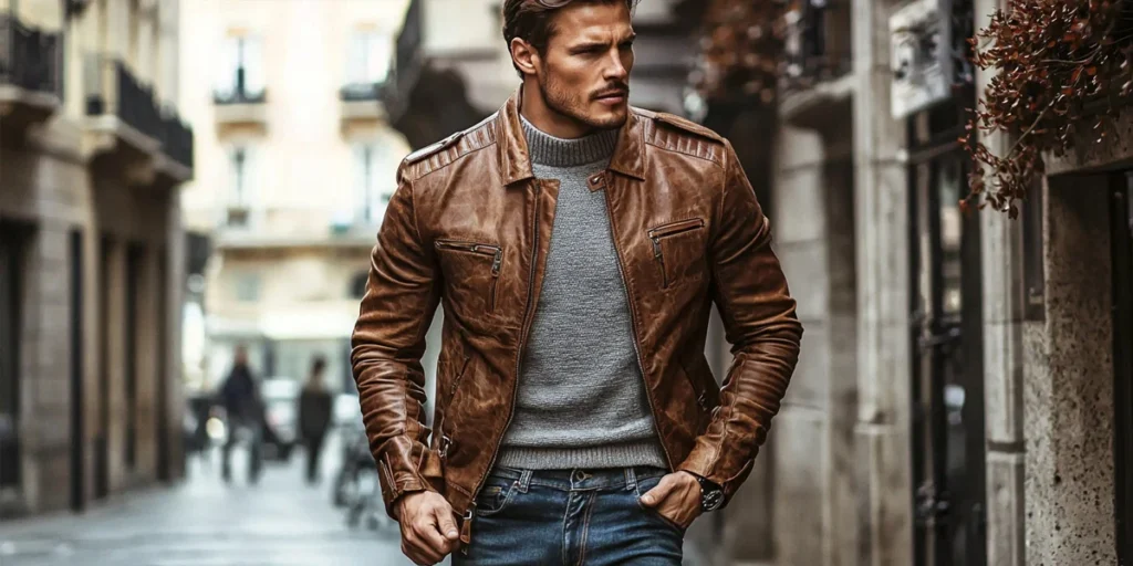 Brown Leather Jacket Outfits: 9 Easy Looks for Every Season