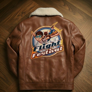 Heat Transfer Leather Jacket